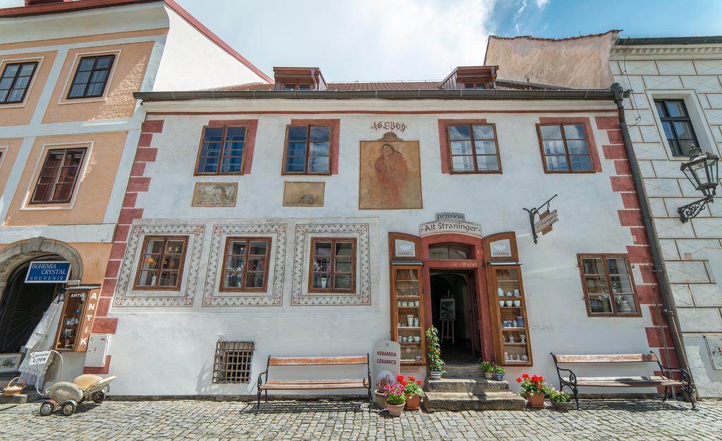 Alt Straninger Hotell Český Krumlov Exteriör bild